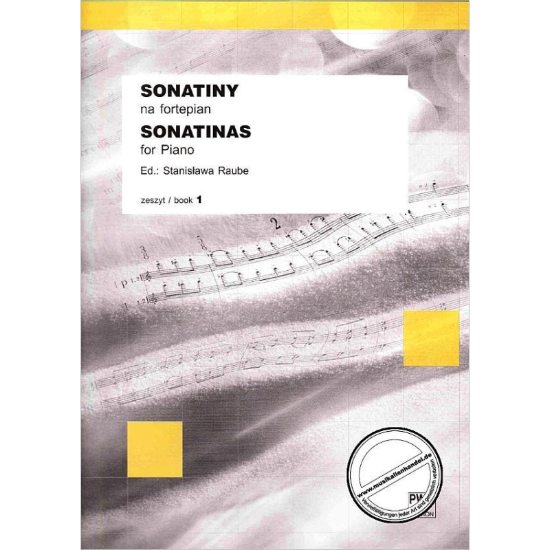 Raube, Stanislawa - Sonatinas Book 1