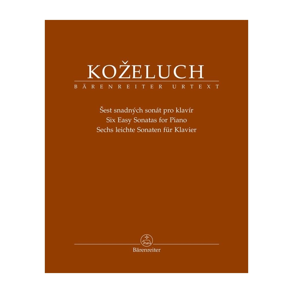 Kozeluch, Leopold - Six Easy Sonatas for Piano