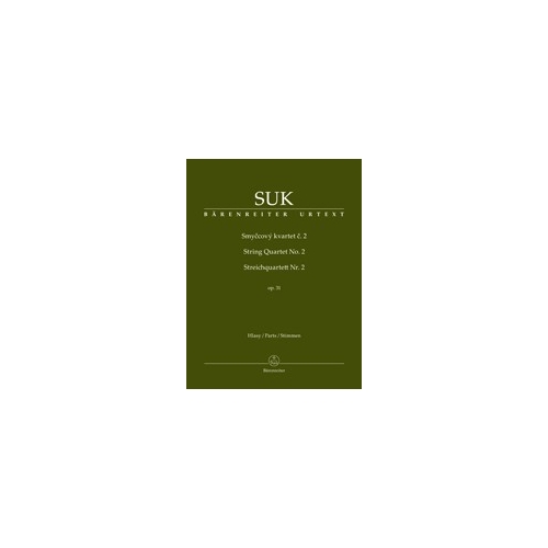 Suk, Josef - Second String Quartet Opus 31