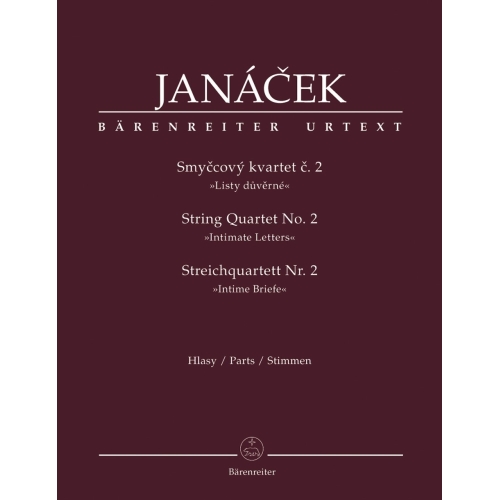 Janacek, Intimate Letters String Quartet No. 2 (Parts)