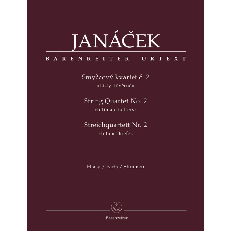 Janacek, Intimate Letters String Quartet No. 2 (Parts)