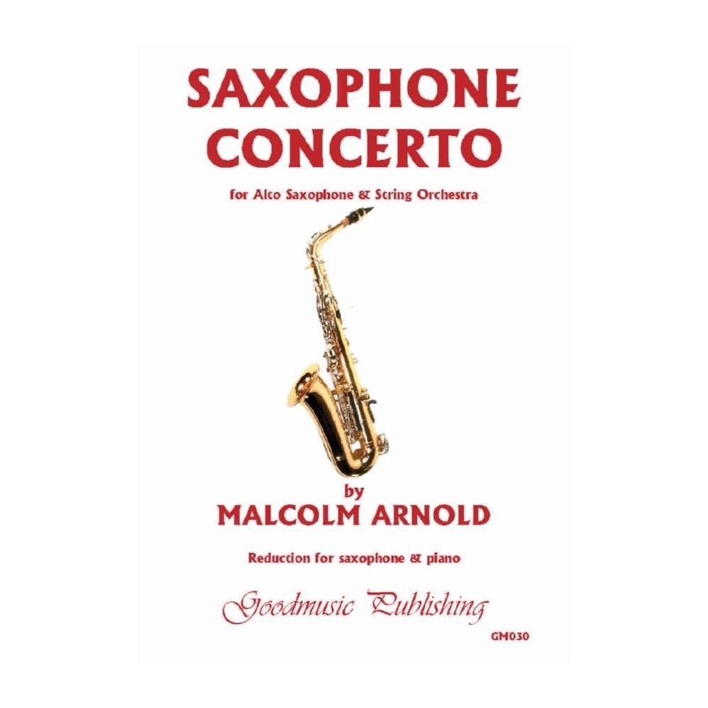 Arnold, M. - Saxophone Concerto, arr. Ellis