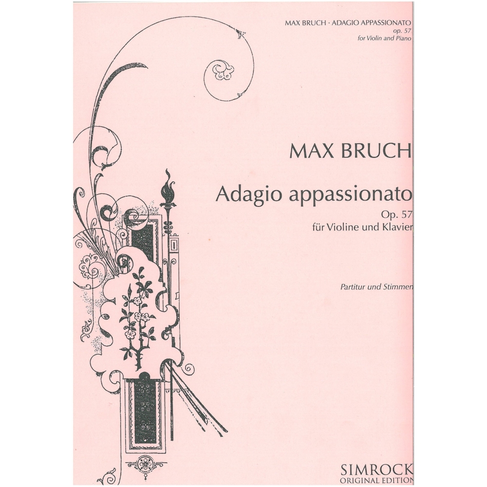 Bruch, Max - Adagio appassionato op. 57 
