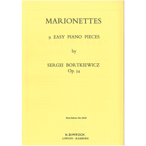 Bortkiewicz, Sergej - Marionettes Opus 54