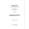 Dohnányi, Ernö von - Suite in the Olden Style op. 24 