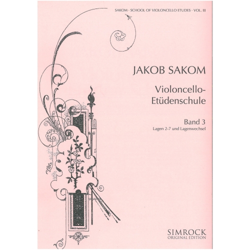 School of Violoncello Etudes Book 3