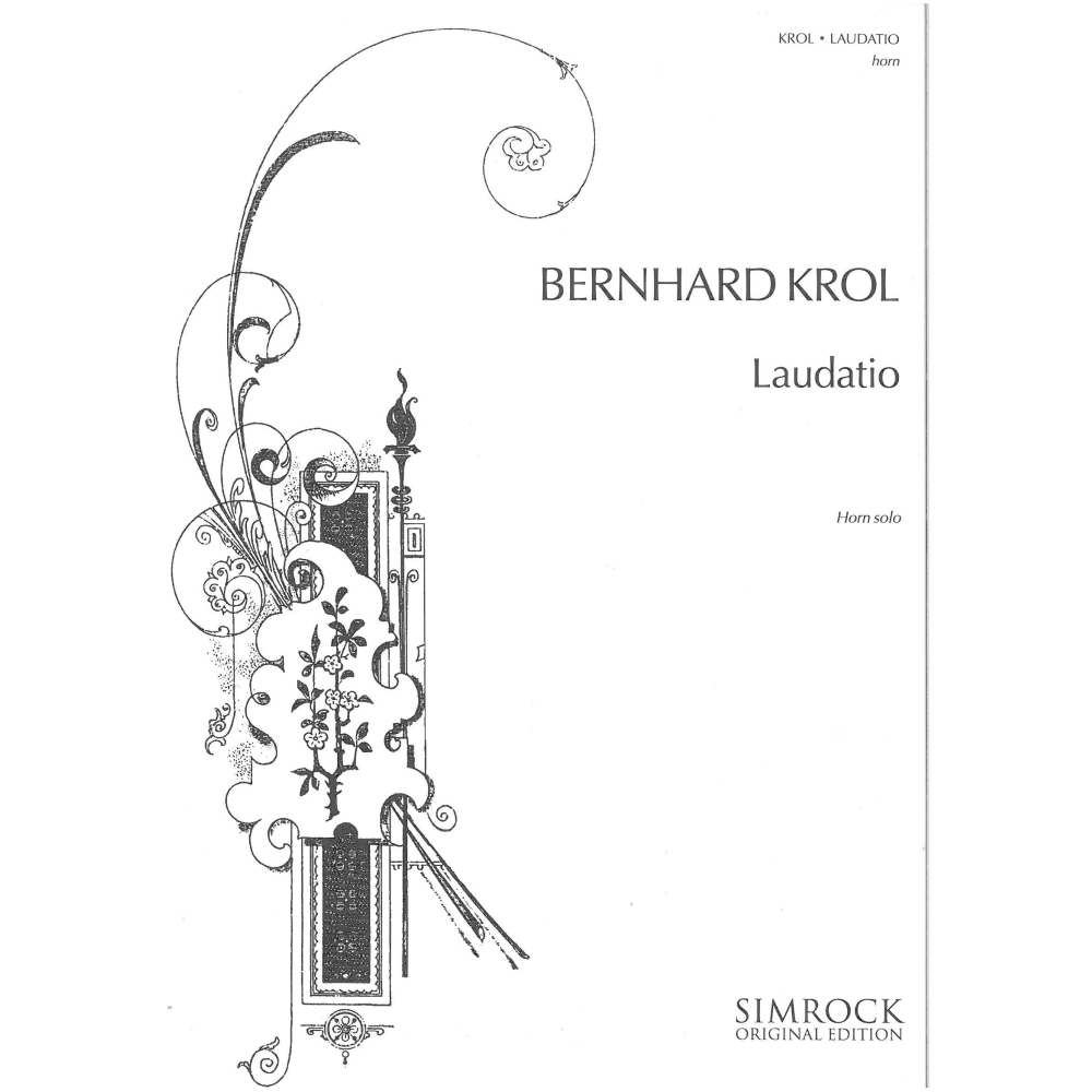 Krol, Bernhard - Laudatio