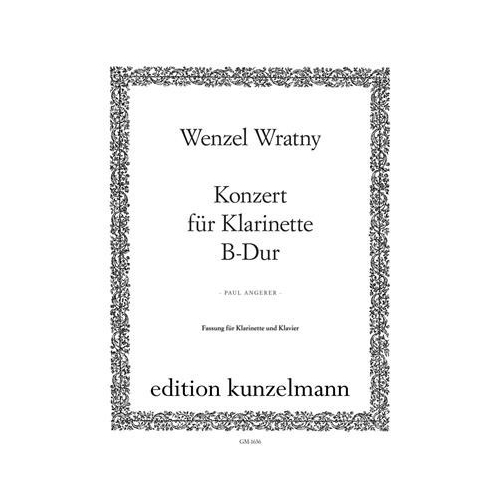 Wratney, Wenzel - Clarinet Concerto