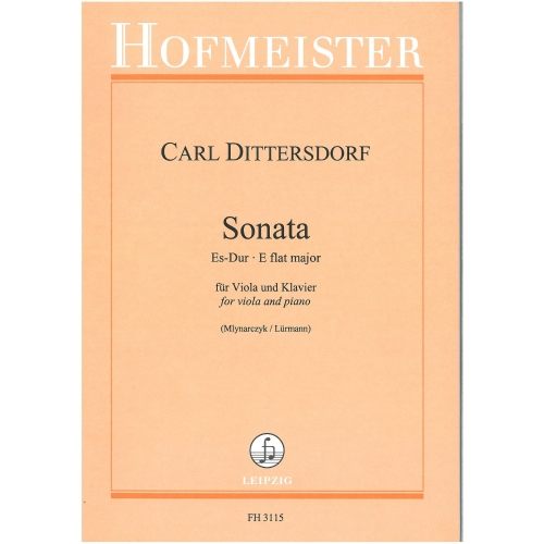 Dittersdorf, Carl - Viola Sonata in E flat (Eb)