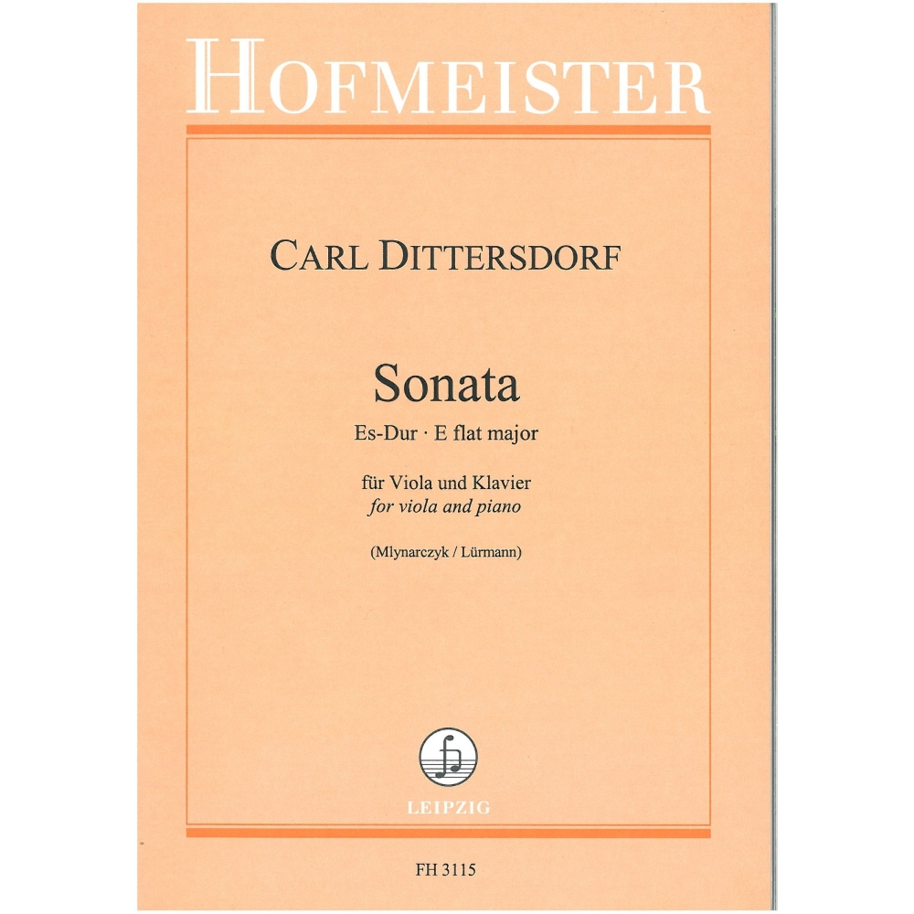Dittersdorf, Carl - Viola Sonata in E flat (Eb)