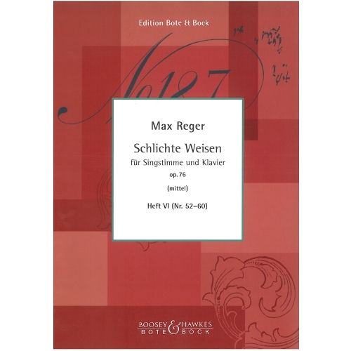Reger, Max - Simple...