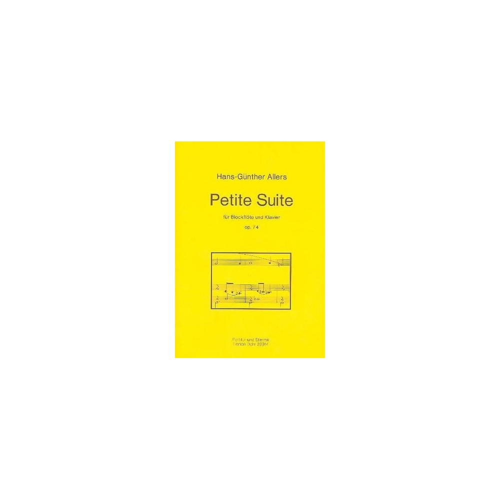 Allers, Hans-Guenther - Petite Suite op. 74 
