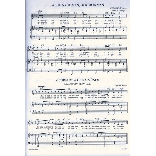 Szól A Nóta Színe-java - 46 Hungarian Songs