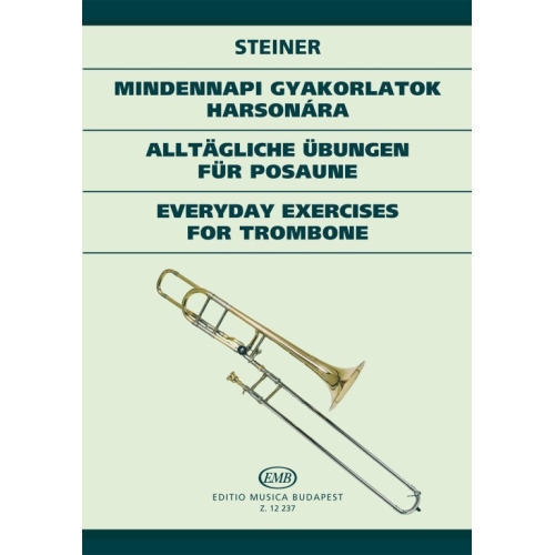 Steiner Ferenc - Everyday Exercises For Trombone