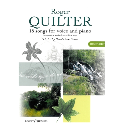 Quilter, Roger - 18 Songs for High Voice