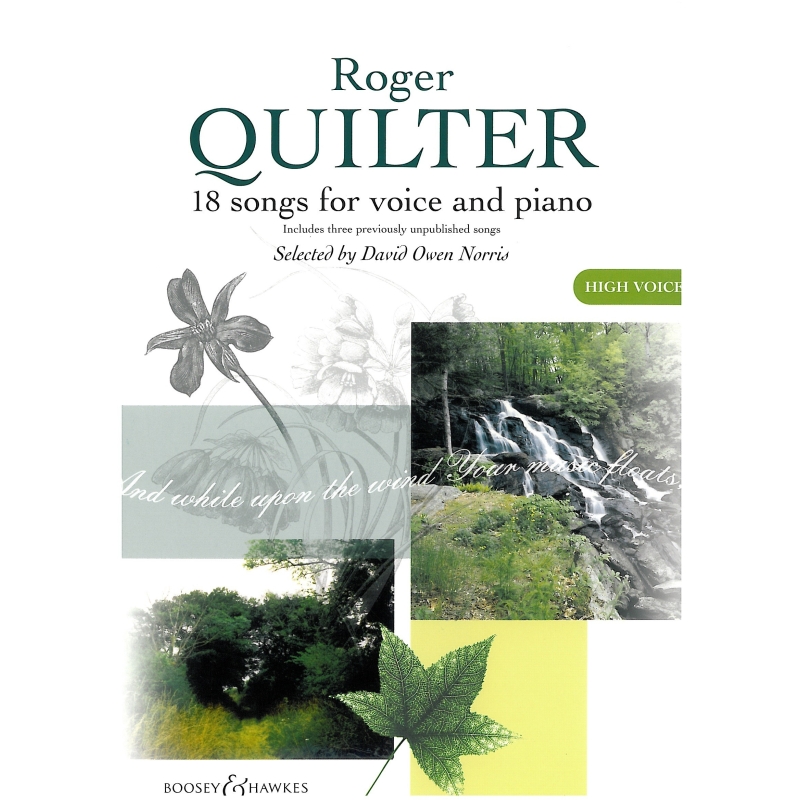 Quilter, Roger - 18 Songs for High Voice