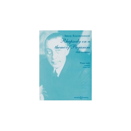 Rachmaninoff, Sergei Wassiljewitsch - Rhapsody on a Theme of Paganini op. 43
