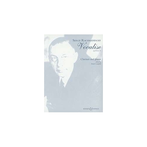 Rachmaninoff, Sergei Wassiljewitsch - Vocalise op. 34/14