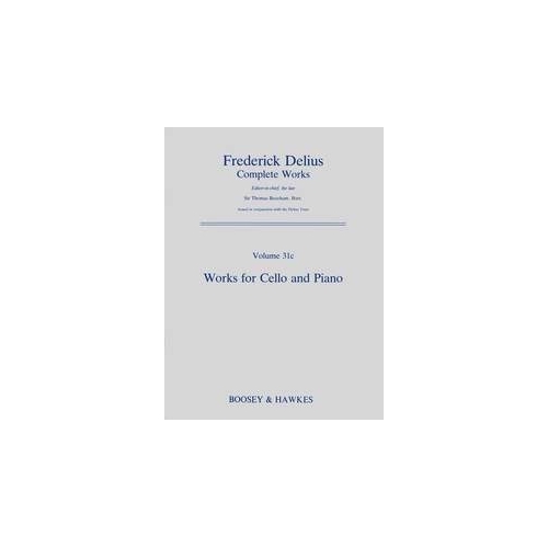 Delius, Frederick - Works for Cello and Piano
