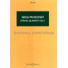 Prokofiev, Sergei - String Quartet No. 1 op. 50 HPS 764