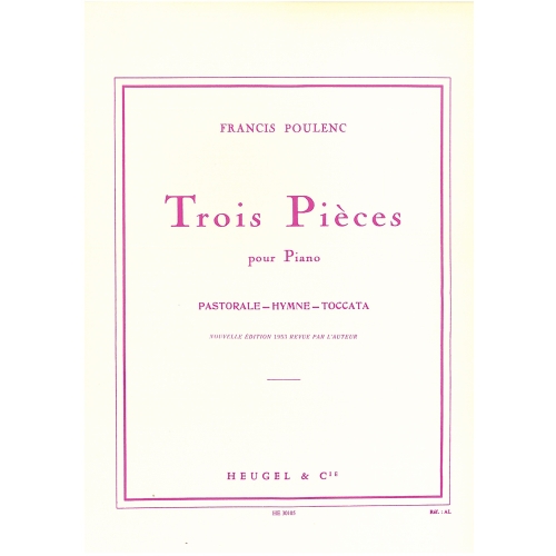 Poulenc, Francis - Trois...