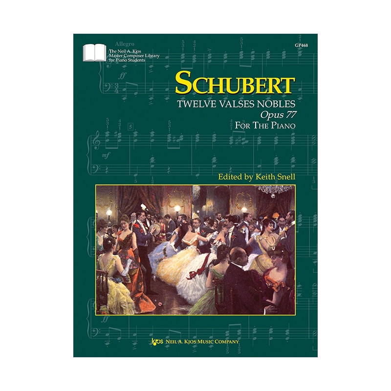 Twelve Valses Nobles Op.77 D.969 (piano)