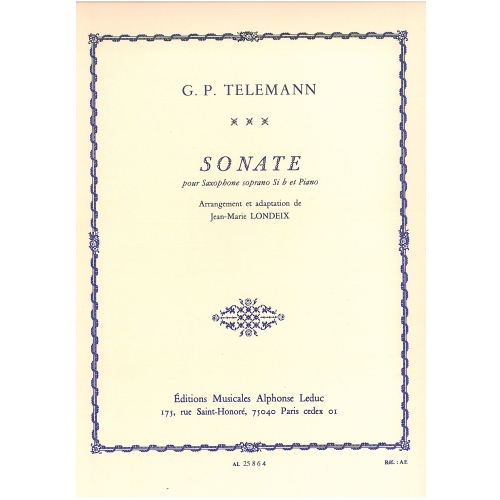 Telemann, G. P. - Sonate