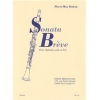 Dubois, Pierre-Max - Sonata Brève For Clarinet Solo