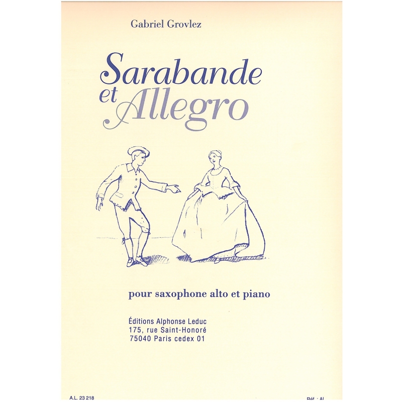 Grovlez, Gabriel - Sarabande et Allegro
