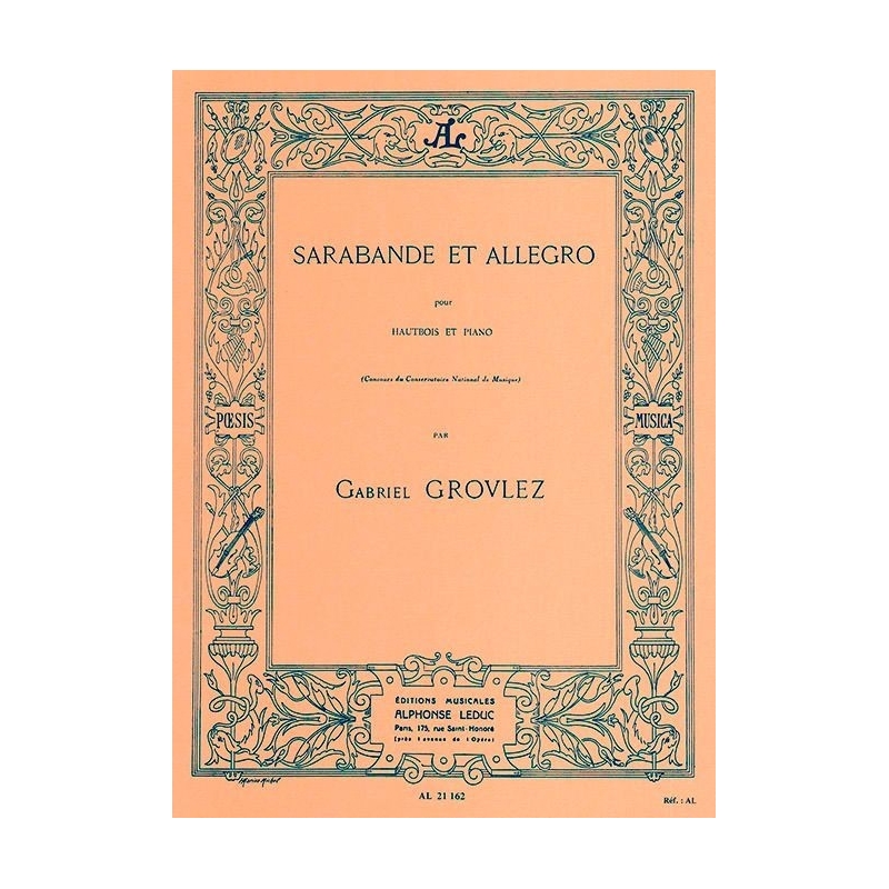 Grovlez - Sarabande et Allegro