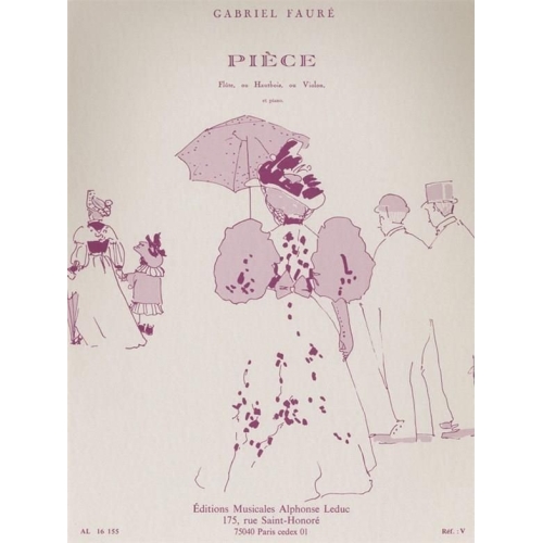 Fauré, Gabriel - Pièce