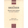 Brouwer, Leo - Oeuvres pour Guitare