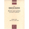 Brouwer, Leo - Œuvres pour guitare