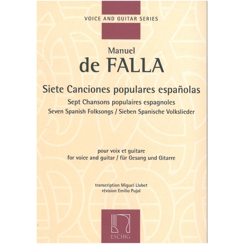 Falla, Manuel - 7 Canciones populares espanolas