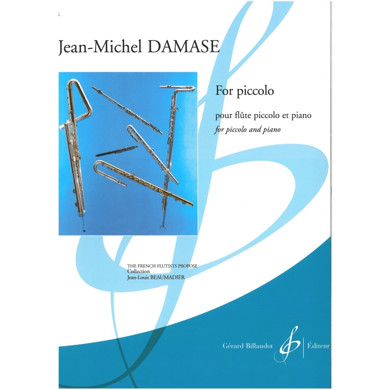 Damase, Jean-Michel - For Piccolo