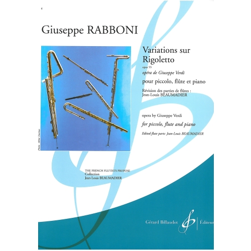 Rabboni, Giuseppe - Variations sur Rigoletto, op 55
