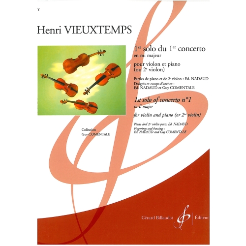 Vieuxtemps, Henri - 1st solo of Concerto no. 1 in E major