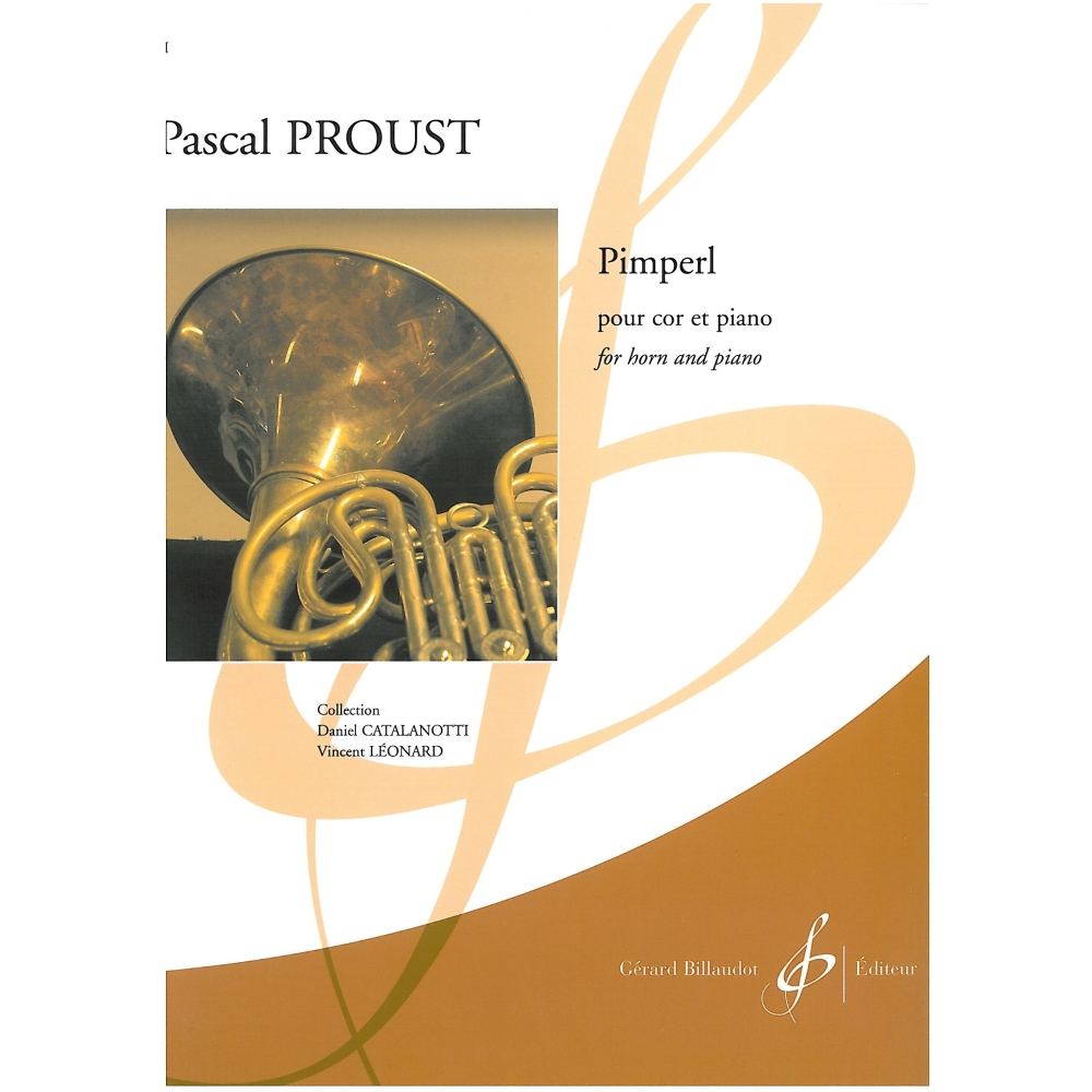 Proust, Pascal - Pimperl pour cor et piano.