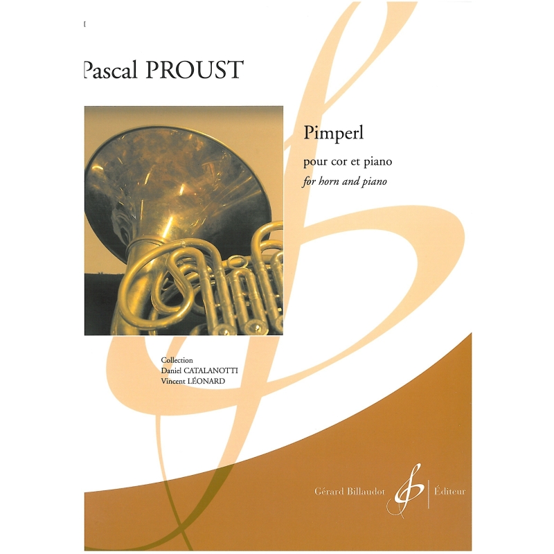 Proust, Pascal - Pimperl pour cor et piano.