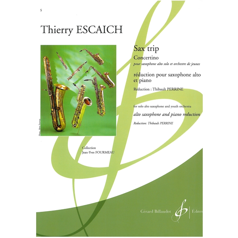 Escaich, Thierry - Sax Trip Reduction