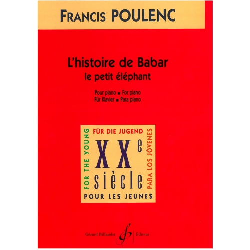 Poulenc, Francis - Le petit éléphant (pour piano)