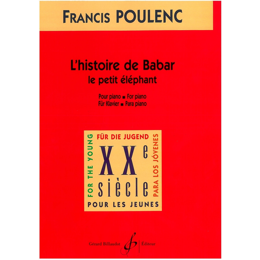Poulenc, Francis - L'Histoire de Babar, le petit Eléphant