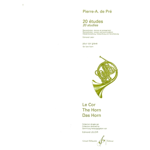 Pre, Pierre A. - 20 Etudes