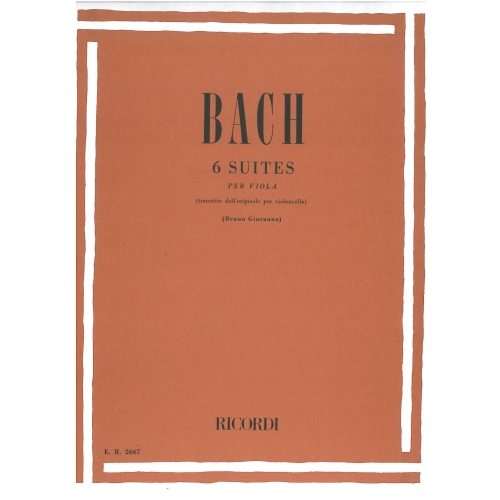 Bach, J.S - 6 Suites per Viola BWV 1007 - 1012
