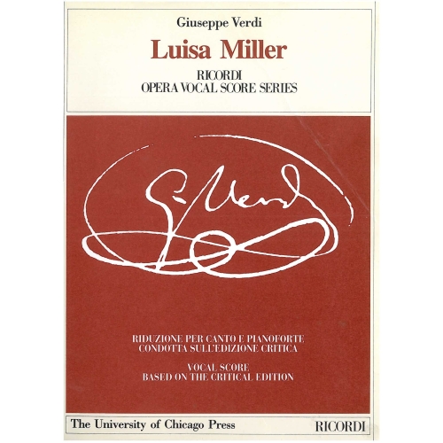 Verdi, Giuseppe - Luisa Miller (Vocal Score)