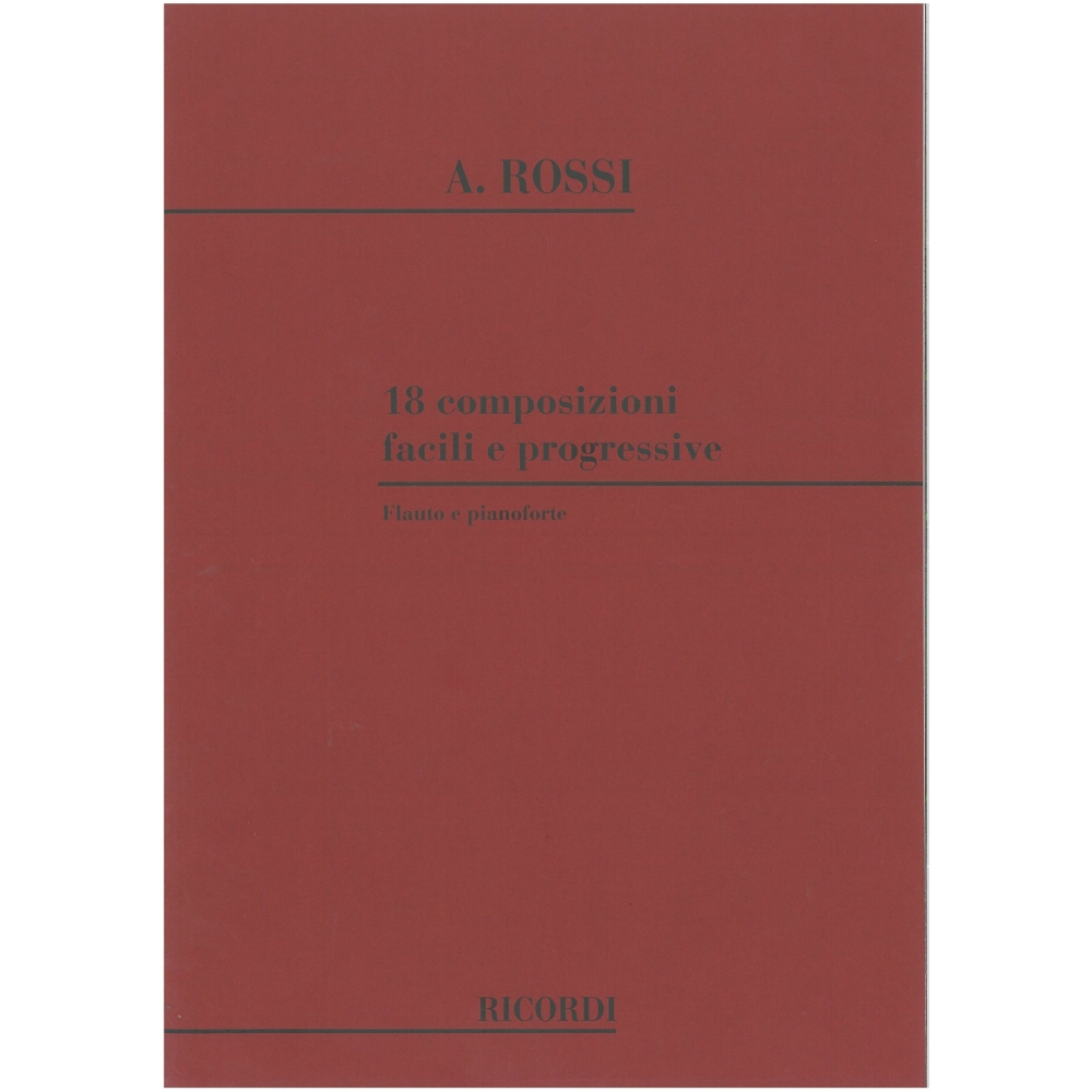 Rossi, Aldo - 18 Composizioni Facili e Progressive
