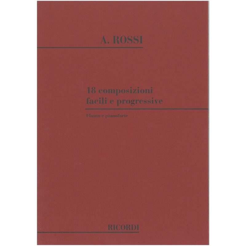 Rossi, Aldo - 18 Composizioni Facili e Progressive