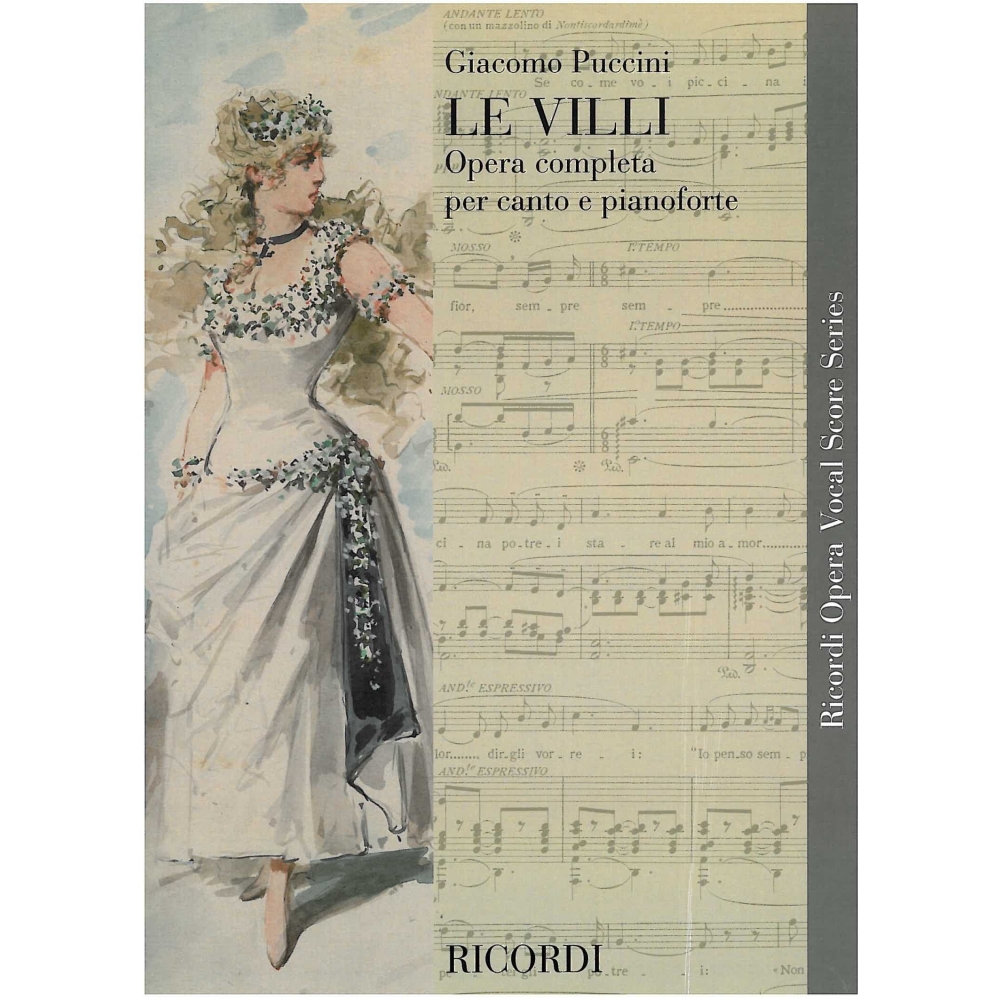 Puccini, Giacomo - Le Villi. Vocal Score.