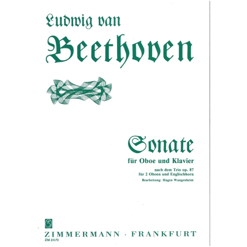 Beethoven, L van - Oboe Sonata