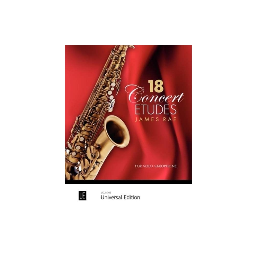 Rae, J. - 18 Concert Etudes for Solo Saxophone